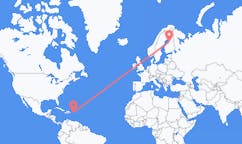 Flyg från San Juan, USA till Uleåborg, Finland