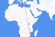 Flyreiser fra Vilankulo, Mosambik til Khania, Hellas