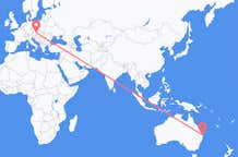 Flyg från Gold Coast, Australien till Vienna, Österrike