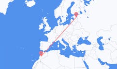 Flights from Marrakesh, Morocco to Tartu, Estonia