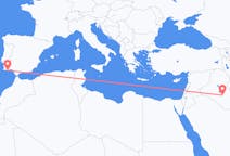 Flyreiser fra Najaf, til Faro-distriktet