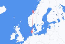 Fly fra Ørland til Vesterland