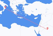 Flights from Al Jawf Region, Saudi Arabia to Crotone, Italy