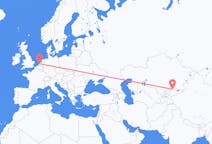 Flug frá Bishkek, Kirgistan til Rotterdam, Hollandi
