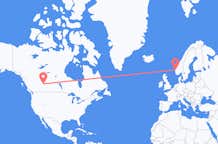 Flights from Edmonton to Bergen