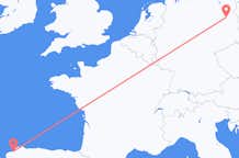 Vluchten van La Coruña, Spanje naar Berlijn, Duitsland