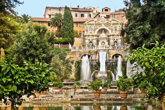 La villa d'Este y la villa de Adriano en Tivoli: excursión privada de un día desde Roma