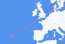 Flights from Graciosa, Portugal to Westerland, Germany