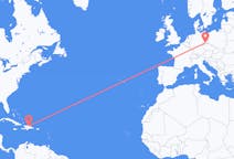 出发地 多米尼加共和国出发地 聖地牙哥目的地 德国德累斯顿的航班