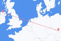 来自北爱尔兰的出发地 德里目的地 捷克俄斯特拉发的航班