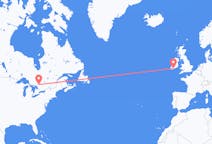 Flyg från North Bay, Kanada till Cork, Irland