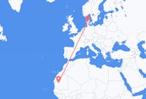 Flights from Atar, Mauritania to Billund, Denmark