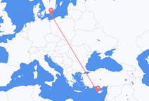 Flyrejser fra Pafos, Cypern til Bornholm, Danmark