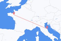 Flights from Rennes, France to Ancona, Italy