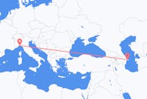 Flights from Baku to Genoa
