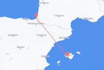 Flights from Biarritz, France to Palma de Mallorca, Spain