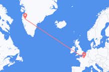 Flights from Kangerlussuaq to Paris