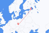 Fly fra St. Petersburg til Pardubice