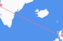 Vluchten van Edinburgh naar Kangerlussuaq