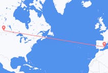 出发地 加拿大出发地 里贾纳目的地 西班牙阿利坎特的航班