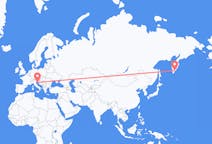 Flights from Petropavlovsk-Kamchatsky, Russia to Pula, Croatia