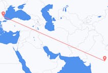 Flüge von Jabalpur, Indien nach Burgas, Bulgarien
