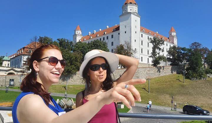 Tour privato della città e del castello di Bratislava con minivan