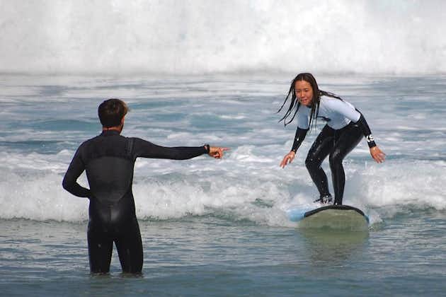 Cours de surf débutant