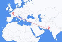 Flights from Karachi to Clermont-Ferrand