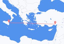 Flights from Adana in Turkey to Catania in Italy