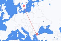 Flüge von Edremit, die Türkei nach Växjö, Schweden