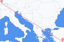 Lennot Antalyasta Baseliin