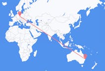 Flyreiser fra Coffs Harbour, Australia til Dresden, Tyskland