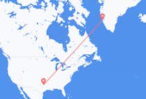 Flyrejser fra Dallas til Nuuk