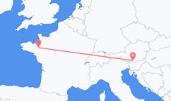 Flights from Klagenfurt, Austria to Rennes, France