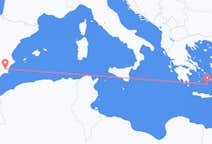 Flyg från Murcia, Spanien till Santorini, Grekland