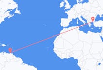 Flights from Porlamar, Venezuela to Alexandroupoli, Greece