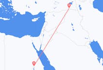 Vluchten van Aswan naar Şırnak