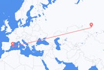 Flights from Novokuznetsk, Russia to Palma de Mallorca, Spain