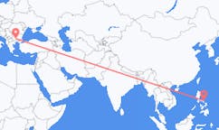 Flyreiser fra Virac, Catanduanes, Filippinene til Plovdiv, Bulgaria