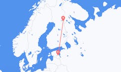 Flyg från Kuusamo till Tartu