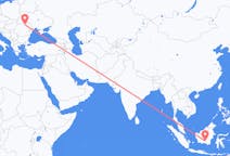 Flights from Palangka Raya, Indonesia to Suceava, Romania