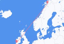 Flug frá Killorglin, Írlandi til Narvik, Noregi