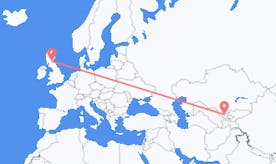 Flights from Uzbekistan to Scotland