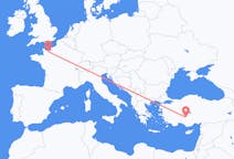 Flights from Caen to Konya