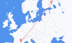 Flights from Nîmes, France to Savonlinna, Finland