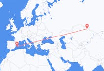 Flights from Pavlodar, Kazakhstan to Ibiza, Spain