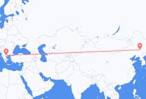 Flyreiser fra Changchun, Kina til Thessaloniki, Hellas