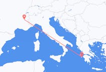 Vluchten van Grenoble naar Zakynthos-eiland