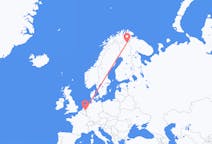 Flyg från Eindhoven, Nederländerna till Ivalo, Finland